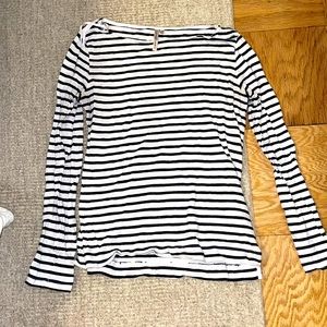 Blue stripped Banana Republic Shirt 💙